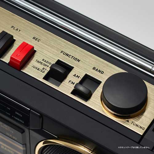 ORION Bluetooth ステレオラジオカセット Makuake ラジカセ