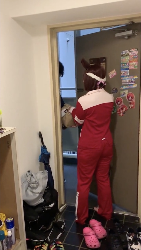 コスプレ Uber Eats ウマ娘