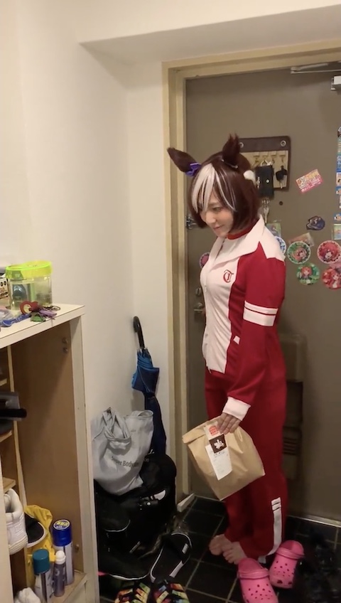 コスプレ Uber Eats ウマ娘