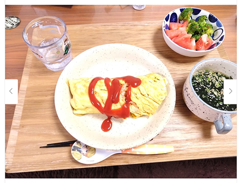 オムライスにも挑戦