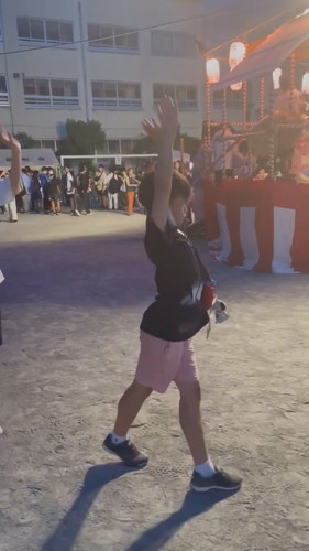 新体操男子のキレキレ盆踊り