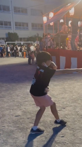 新体操男子のキレキレ盆踊り