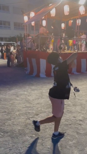 新体操男子のキレキレ盆踊り