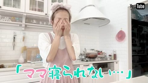 寝付けなかった次男を心配しながらホゲータのキャラ弁当を作る辻希美