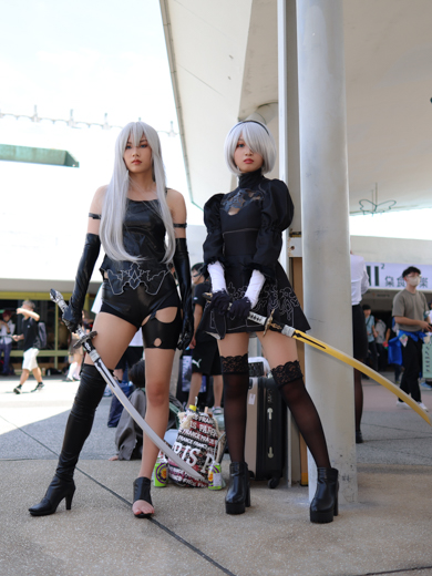 yuanx.__0105＆cyc.cosplayの「NieR:Automata」A2＆2B