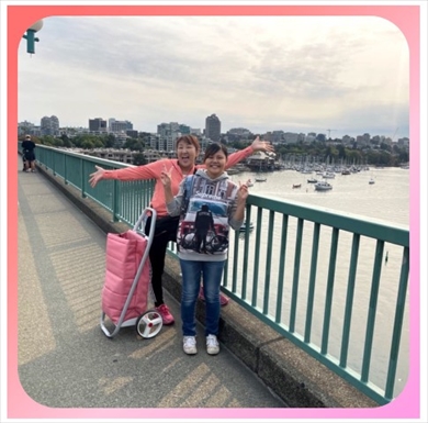 北斗晶と第1子女児を出産した義娘・凛の2ショット