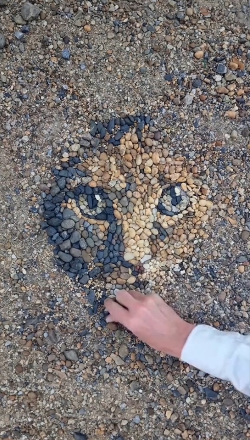 ランドアート　美術　芸術　絵画　技法