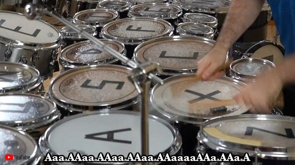 ドラムでキーボード作ってみた