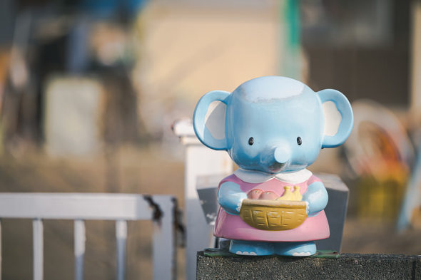 保育園・幼稚園の門