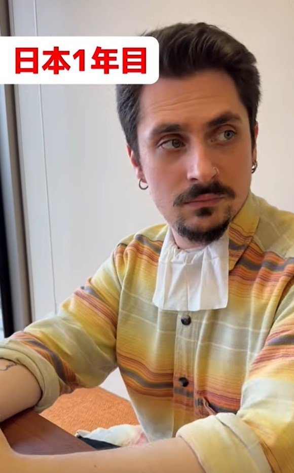 日本に染まった外国人おしぼり02