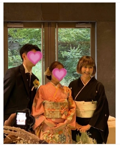 古村比呂の長男結婚式