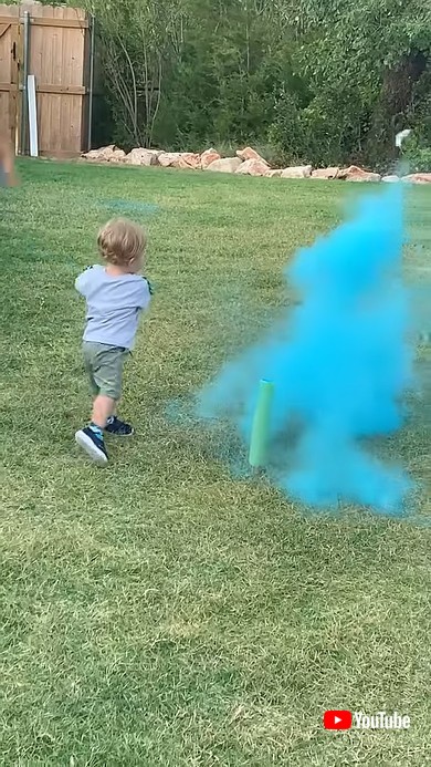 大役を務めた男の子