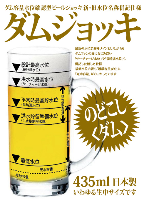 ダムジョッキ・商品概要