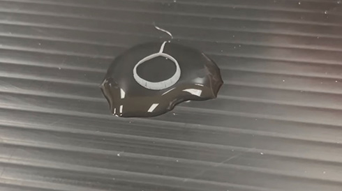 接着剤 実験 動画