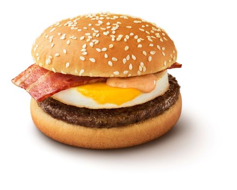 マクドナルド　月見バーガー