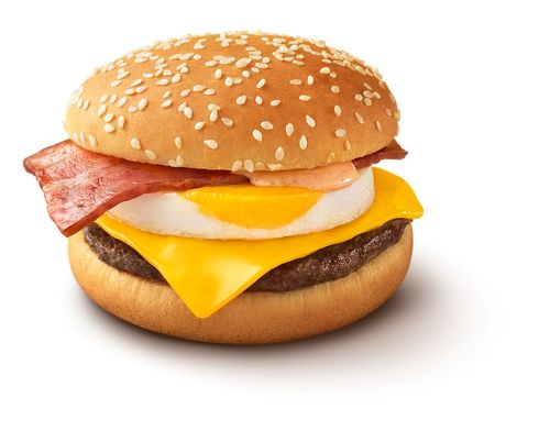 マクドナルド　月見バーガー