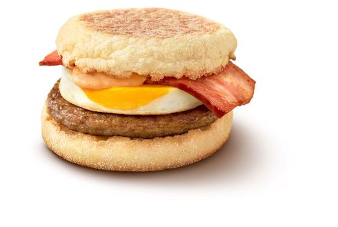 マクドナルド　月見バーガー