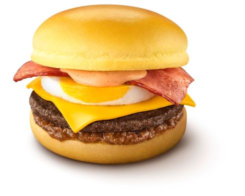 マクドナルド　月見バーガー