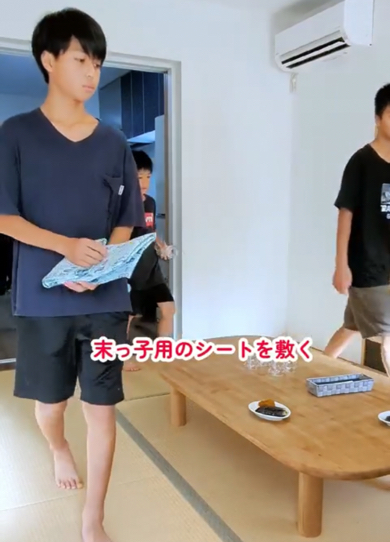 子ども9人ママの夏休みモーニングルーティン