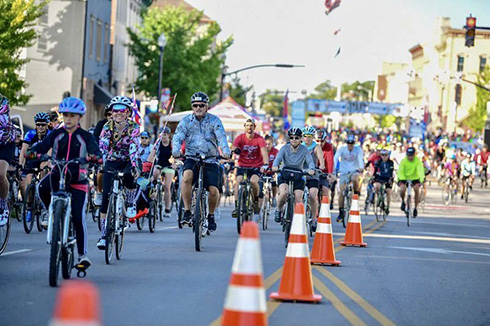 自転車 レース ドーナツ