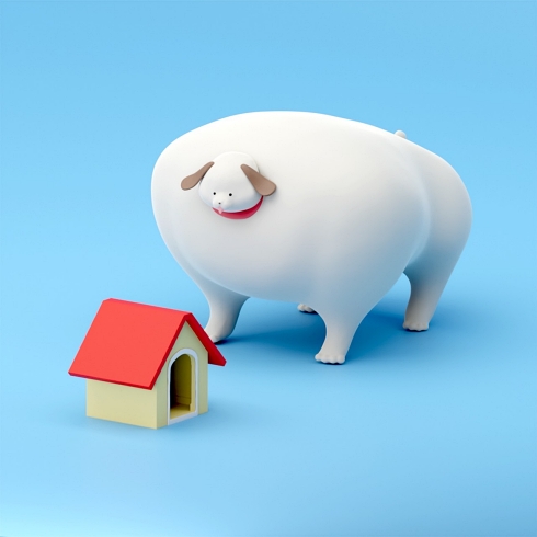 肩幅犬 3Dクリエイター