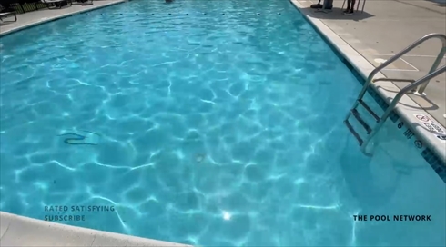 プール　清掃　高圧洗浄　ビフォーアフター