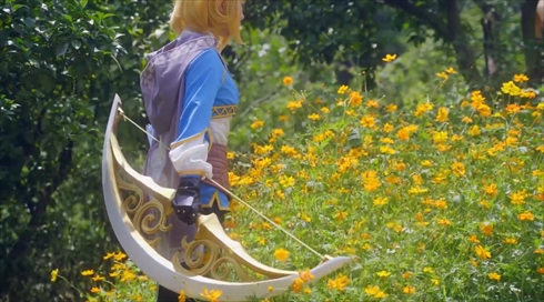ゼルダの伝説　ブレスオブザワイルド　光の弓　造形　コスプレ