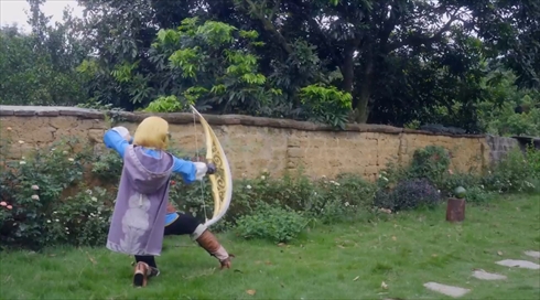 ゼルダの伝説　ブレスオブザワイルド　光の弓　造形　コスプレ