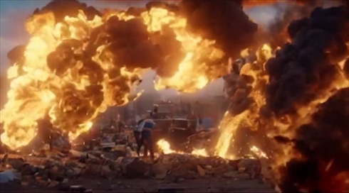 AI　CM　ビール　カオス　面白　ホラー