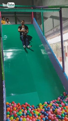 「Sliding Into A Ball Pit || ViralHog」