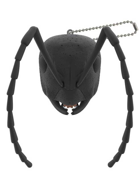 100倍ズーム アリとハチの頭 カプセルトイ TAMA-KYU