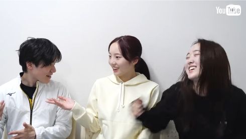 宇野昌磨、本田真凜、本田望結