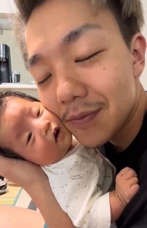 今にも眠りにつきそう