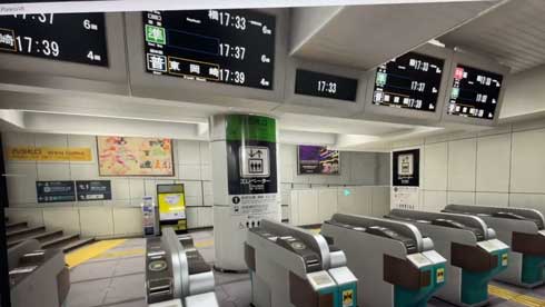 バーチャル名鉄名古屋ステーション 名鉄 メタバース 仮想空間 再現 リアル 名古屋駅