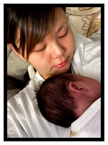 凛さん＆娘の寿々ちゃん