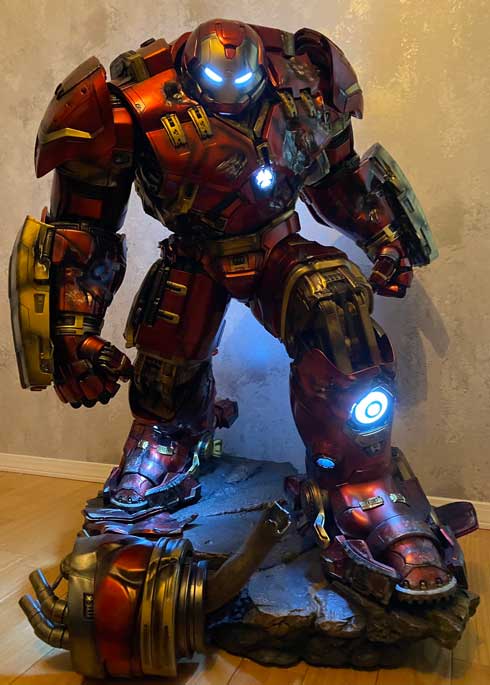 ハルクバスター フィギュア 巨大 1/4 届いた時 衝撃 包装