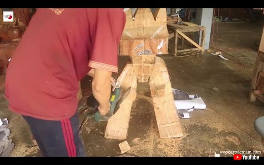 アーマード・コア6 AC6 木像 アート