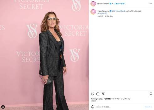 ヴィクトリアズ・シークレット4年ぶりのショー、レッドカーペットにブルック・シールズ