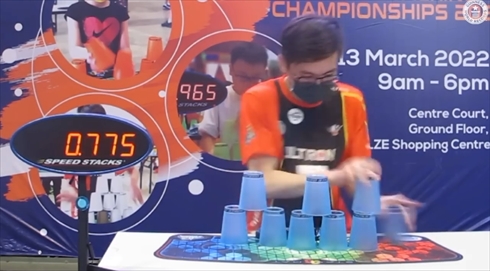 ギネス記録　スポーツスタッキング