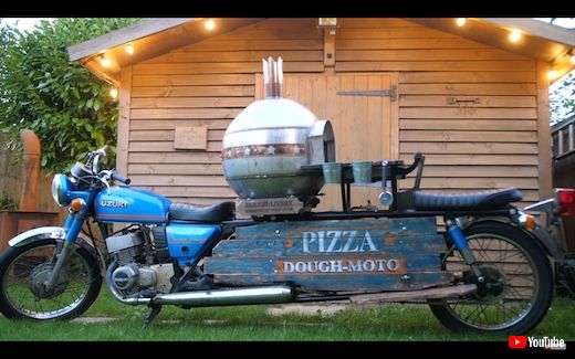 ピザ バイク 海外 改造