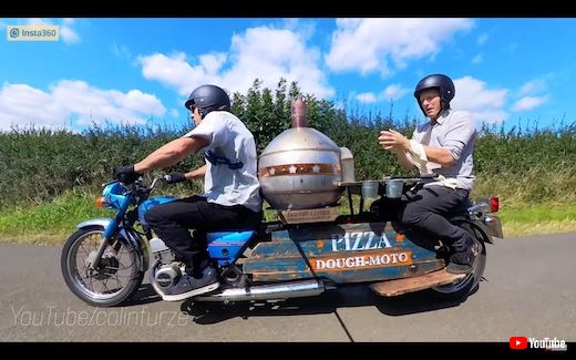 ピザ バイク 海外 改造