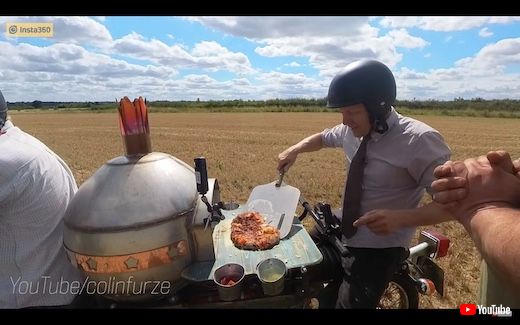 ピザ バイク 海外 改造