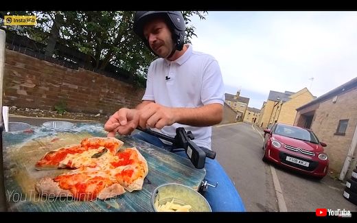 ピザ バイク 海外 改造