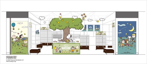 スヌーピー期間限定ショップイメージ