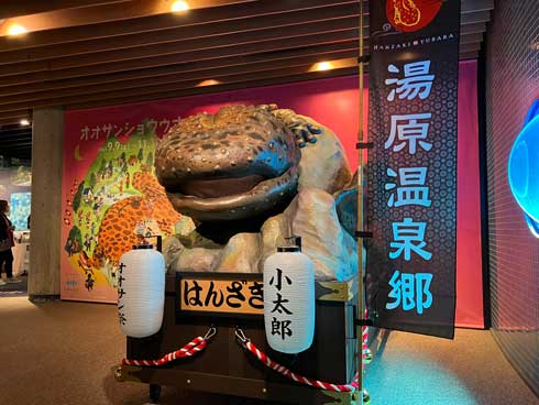 京都水族館 9月9日 オオサンショウウオの日 2023 山車 オオサン小太郎