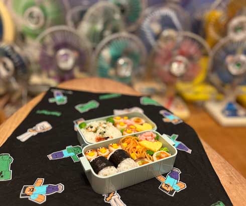 お母さん 面白い 弁当 キャラ弁 オバケ ホラー 息子