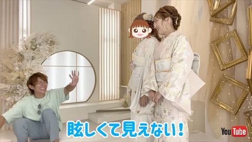 辻希美と長女・希空の着物姿