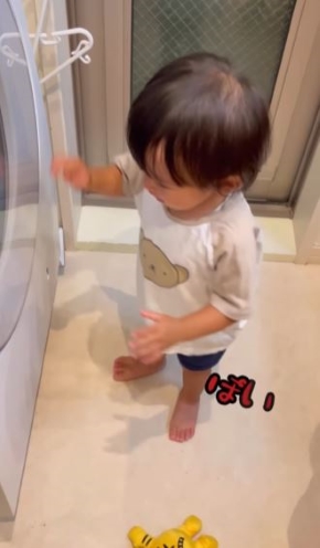 いつものはなちゃんじゃないと気付いてポイ