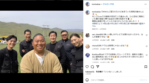 「VIVANT」ドラムと別班メンバー