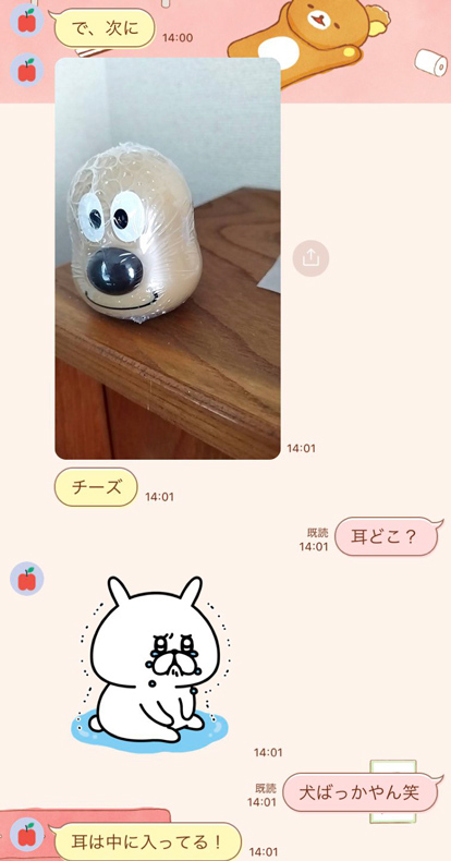 アンパンマンが欲しい母とのLINE（2）